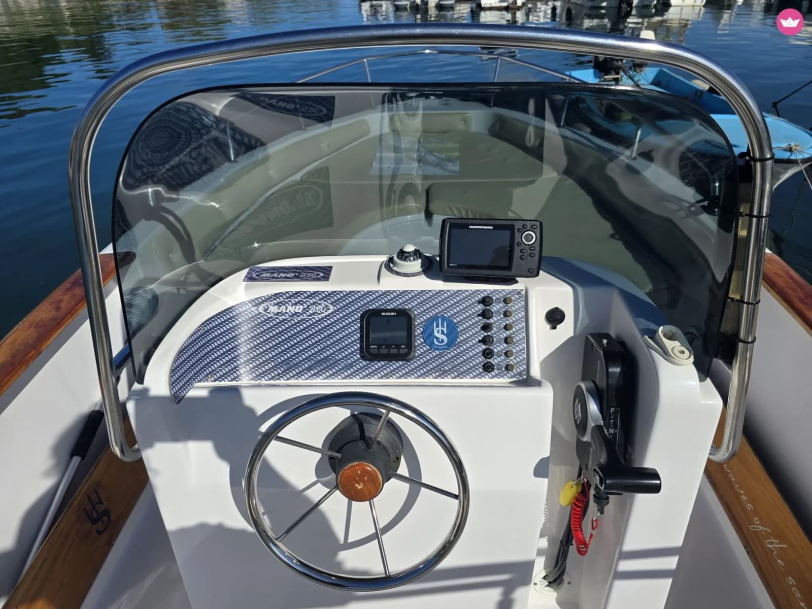 Barco con licencia en Roses — RAF IV Mano 21,5 Sport Fish